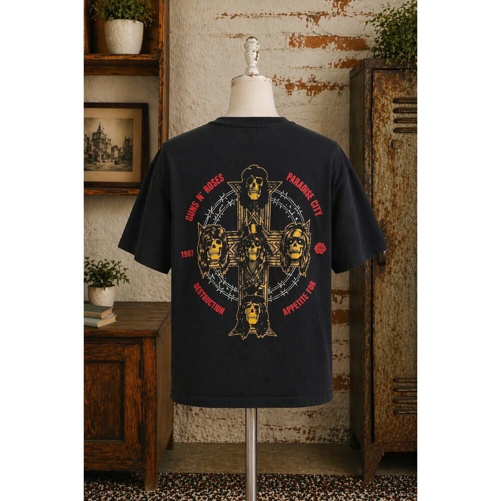 Guns N’ Roses Appetite for Destruction Band Tee L